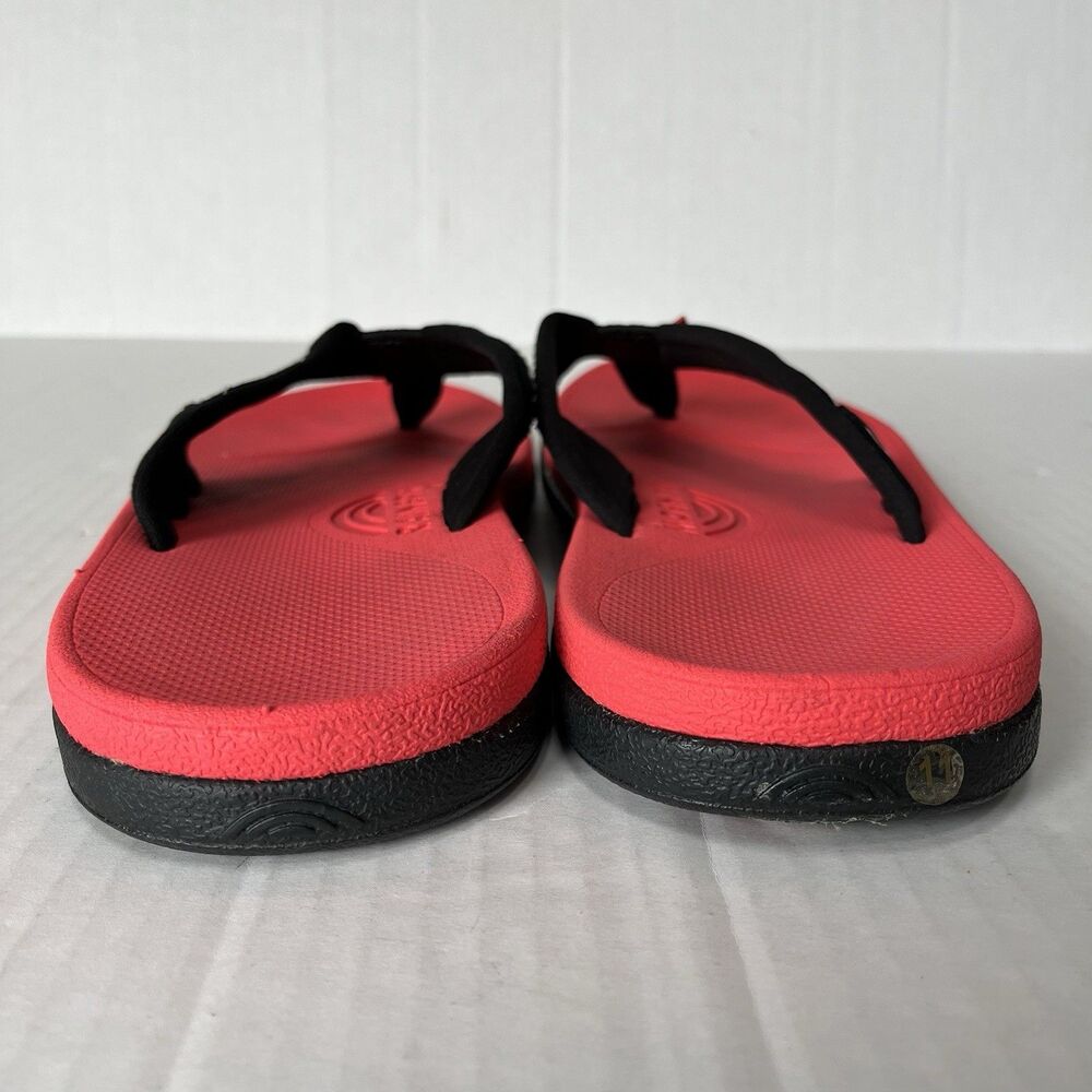 Rainbow East Cape Flip Flops Molded Rubber Slip On Comfort Sandals NCSU Mens 11 - Picture 9 of 16